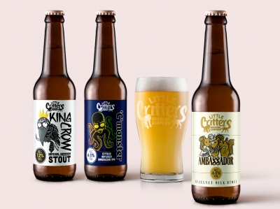 Little Critters Crow Monster Ambassador bottles