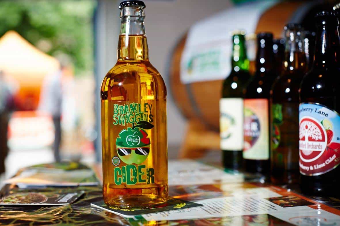 Bramley Swiggins Cider Bottle Label Design