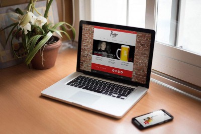 Craft brewery mobile friendly website