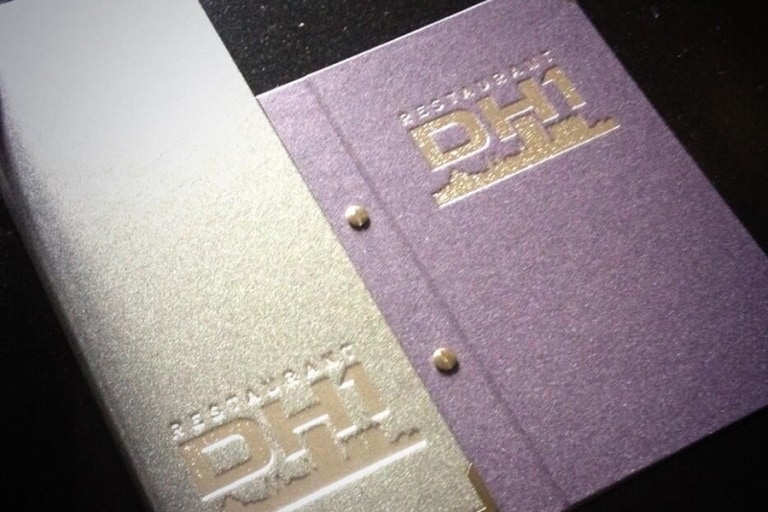 Restaurant DH1 Menu - North East Design Studio, Darlington