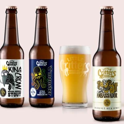 Little Critters Crow Monster Ambassador bottles