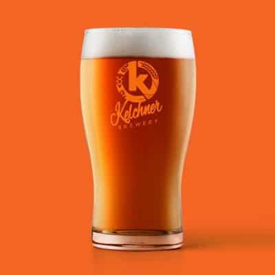 Kelchner Brewery Glass Mockup