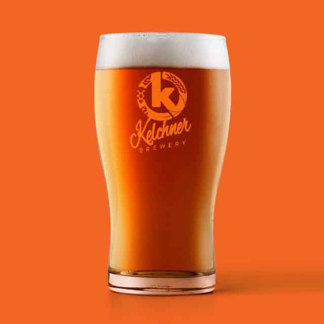 Kelchner Brewery Glass Mockup