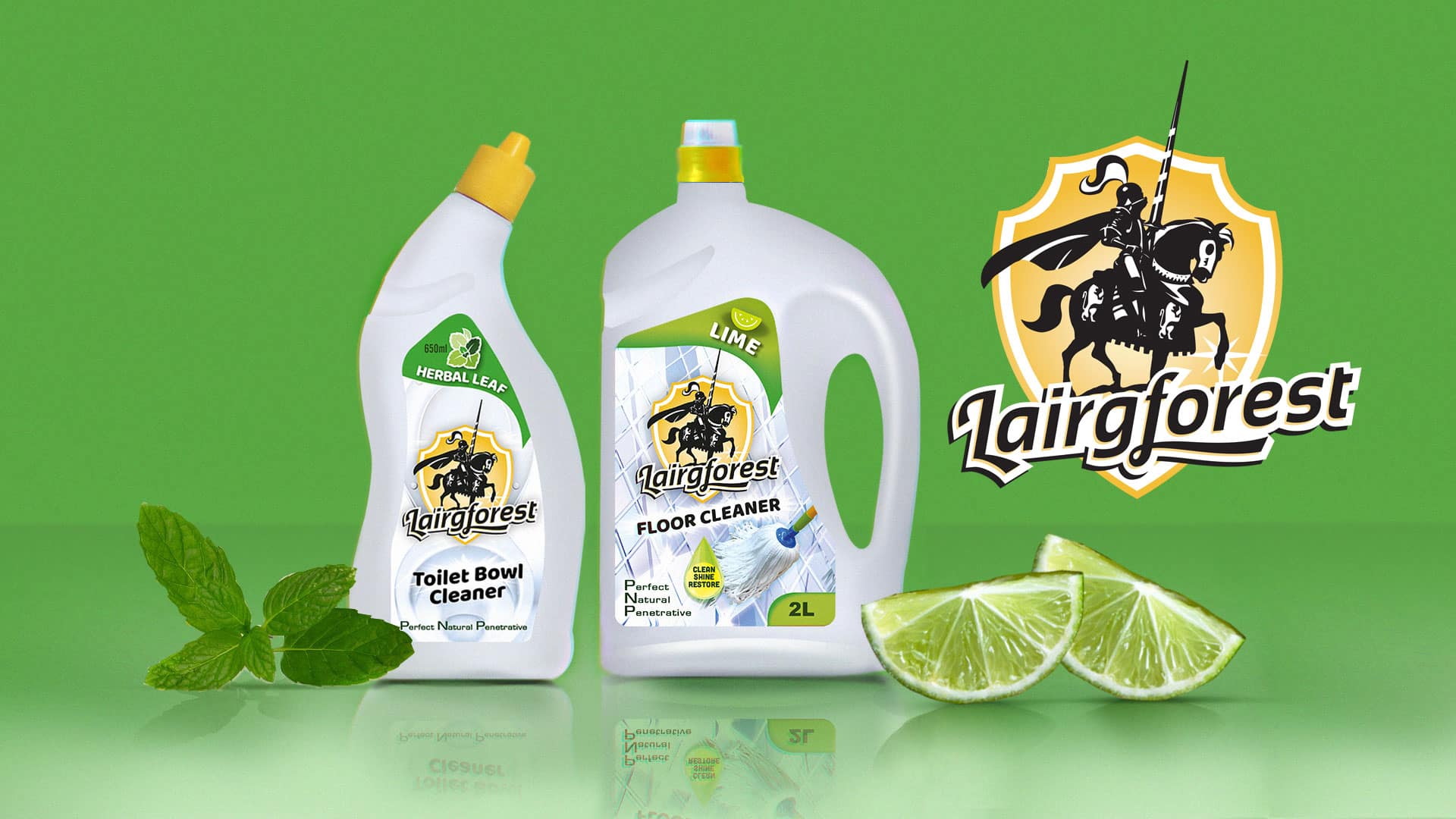 Lairgforest Floor Cleaner Case Study Lime