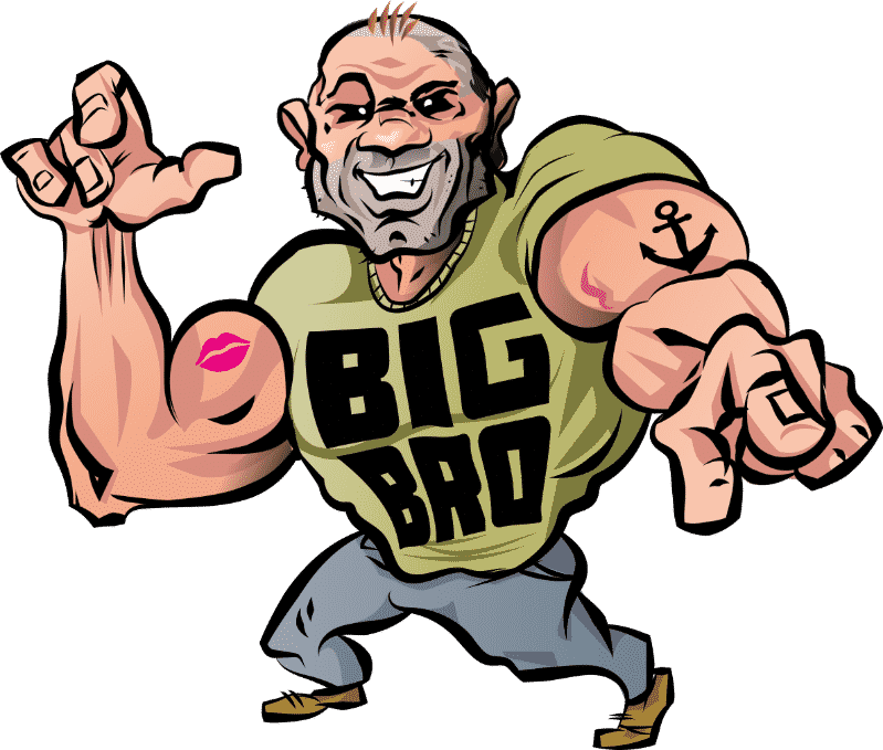 Big Bro, commercial illustration