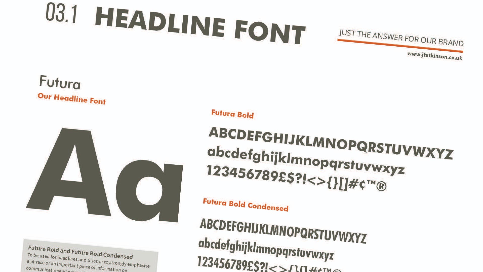 JT Atkinson, Brand Design, Creative Design, brand guidelines, consistent brand message
