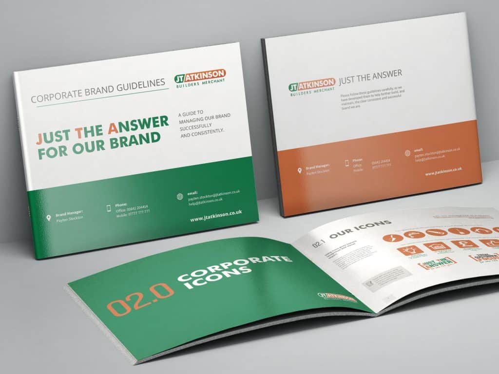 JT Atkinson, Brand Design, Creative Design, brand guidelines
