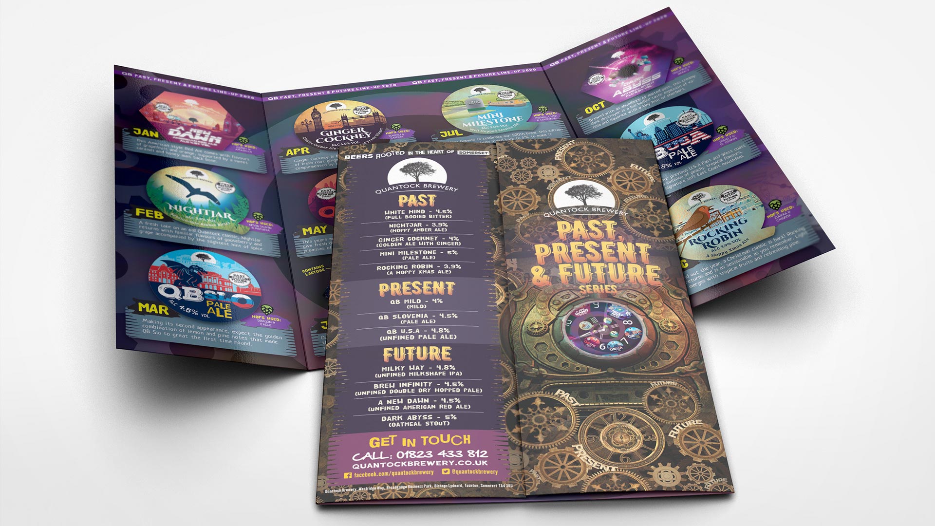 Past Present & Future Series, Point Of Sale, Bar Runners, Keg Badges, Brewery Services