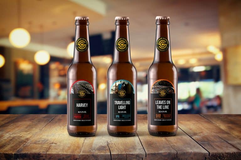 George Samuel 330ml Bottle Label Designs, Brewery Services