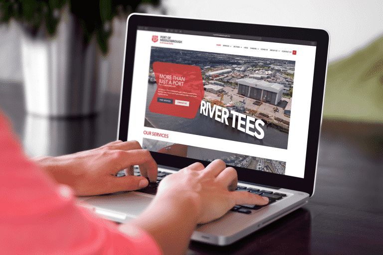 AV Dawson, eCommerce Website Design, Web Design, digital services, Port of middlesbrough
