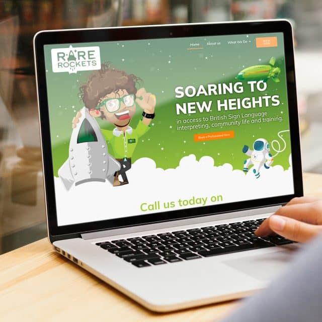 new Brand identity for Rare Rockets, eCommerce Website Design, Web Design