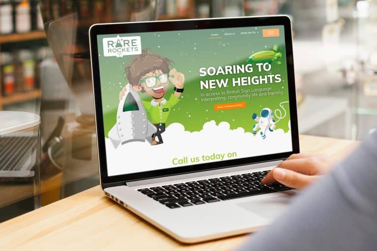 new Brand identity for Rare Rockets, eCommerce Website Design, Web Design