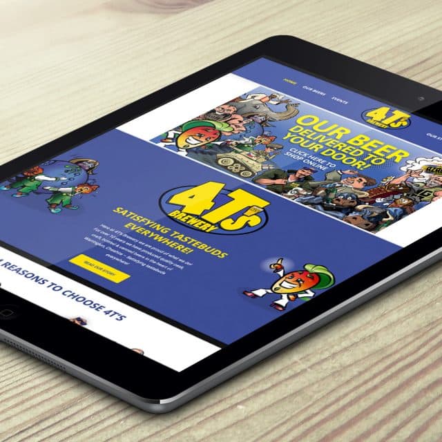 4Ts 4Ts Brewery eCommerce Websites