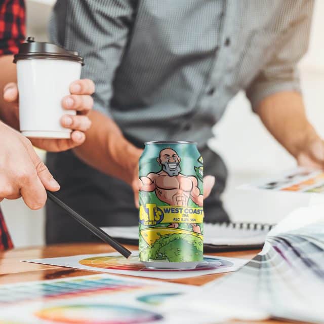 4ts West Coast IPA Beer Branding