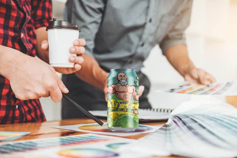 4ts West Coast IPA Beer Branding