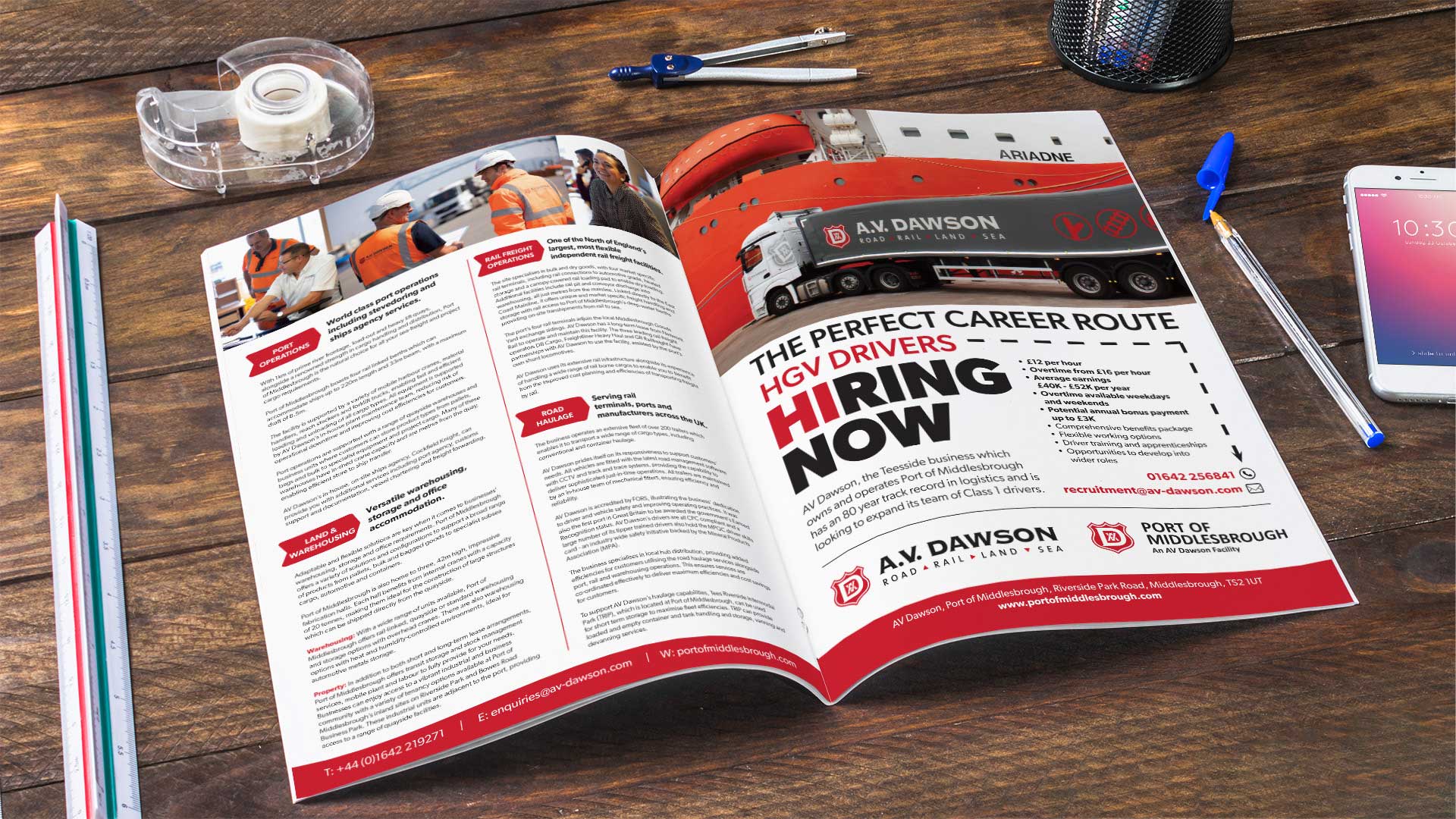 Magazine Advert Design