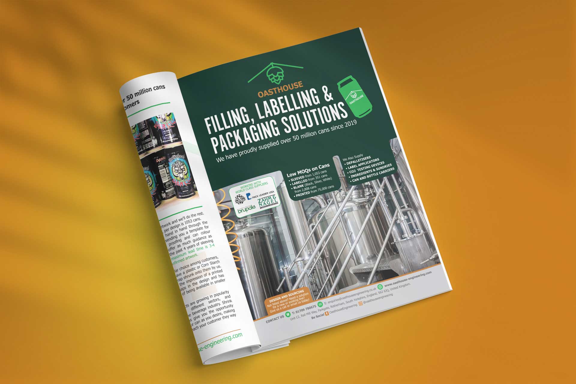 Magazine Advert Design
