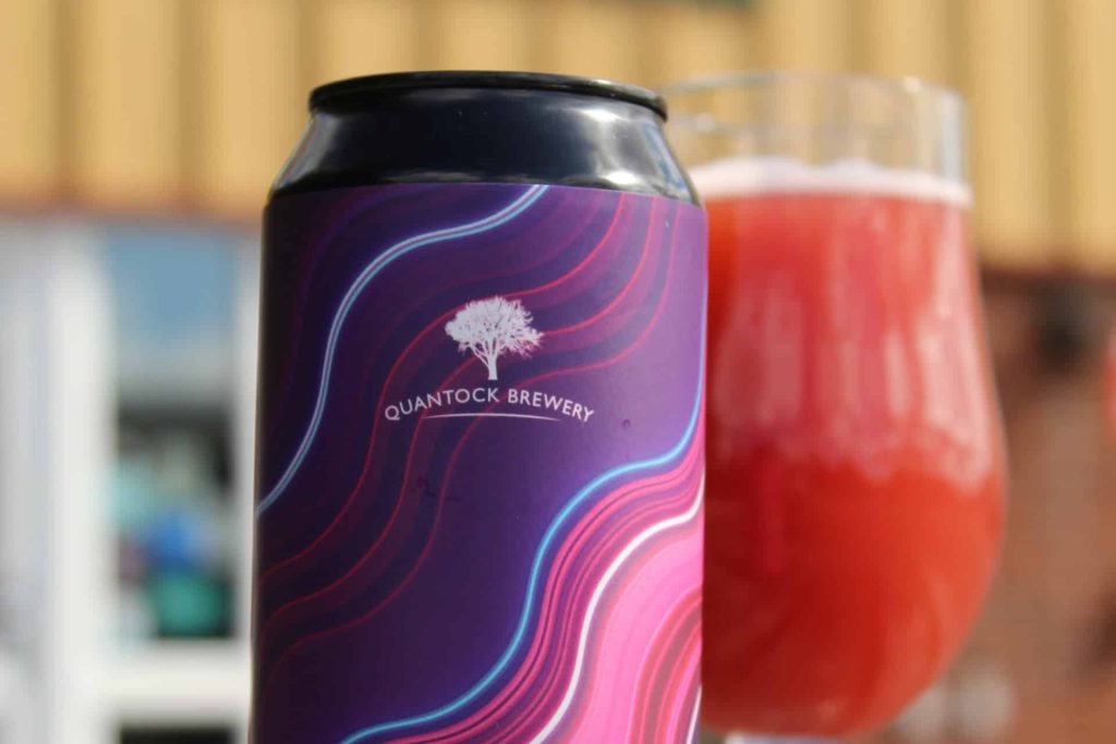 Creativity in Beer Labelling. Quantock Brewery uses vivid patterns and optical illusions to capture the eye of potential customers