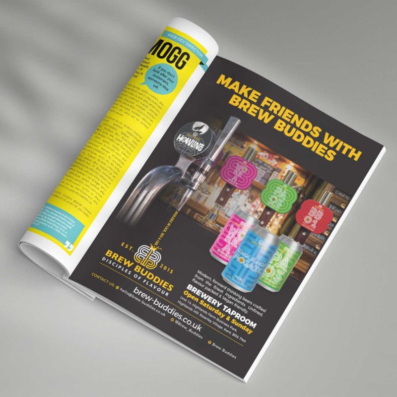 Magazine Advert Design