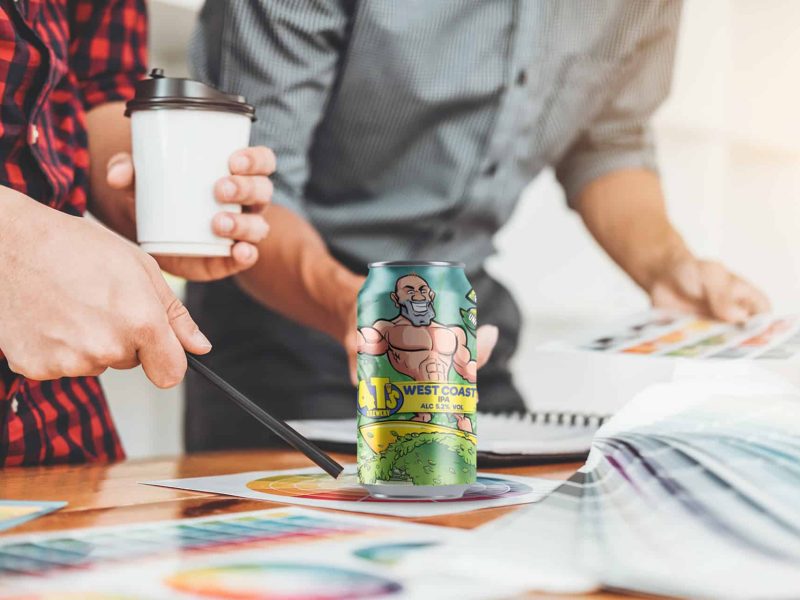 4ts West Coast IPA Beer Branding