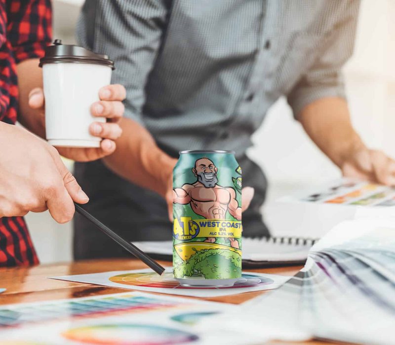 4ts West Coast IPA Beer Branding