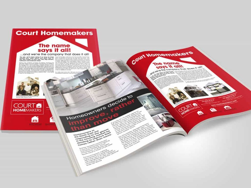 CHM Magazine Ad design north east