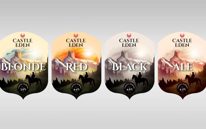 Castle Eden Heritage Pump Clips Flat
