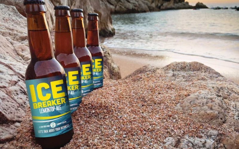 Ice Breaker Beer, Custom Branded Beer, Beer Bottle Labels