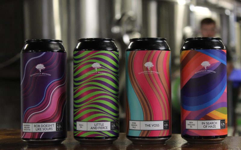 Fresh, new designs for Quantock’s innovative new beers