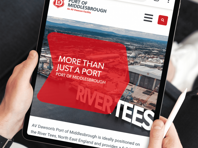 Port of middlesbrough, AV Dawson
