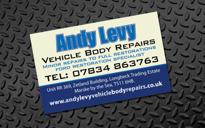 Testimonial from Andrew Levy Vehicle Body Repairs